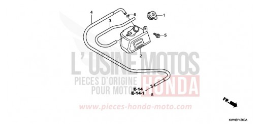 RESERVE TANK WW125EX2A de 2010
